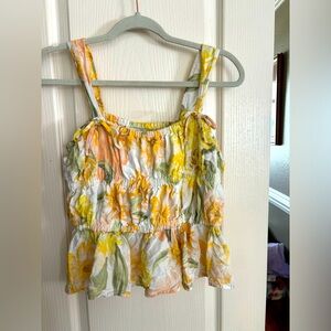 Just POLLY New York. Extra large rayon cropped‎ top. Super soft very cute.